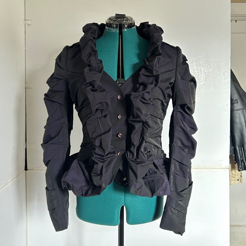ESCADA Purple Vest Blazer
